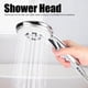 thumbnail image 5 of Rociador De Ducha, Cabezal De Ducha De Método De Instalación Simple Multifunción, Baños De Hoteles Para Baños Familiares LHCER con interruptor, 5 of 8
