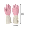 thumbnail image 3 of Mlkoz Kitchen Gadgets, Rubber Thickened Cleaning Gloves Thickened Dishwashing Gloves Household Kitchen Housework Cleaning Rubber Gloves, Women Gifts, 3 of 6