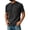 07# Black, variant on Qwertyu Men's Cotton T-Shirts Heavy Loose Fit Vintage Washed Tee Unisex Short Sleeve Casual Tee Tops with Pocket Hot Pink L