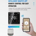 thumbnail image 4 of Wifi LCD Display Intelligent Temperature Controller Electric Water Heating Device Thermostat with Weekly Programmable Function, 4 of 7