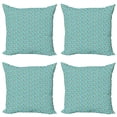 thumbnail image 1 of Ambesonne Adventure Throw Pillow Cover 4 Pack, Travel Destinations, 24", Multicolor, 1 of 2