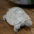 thumbnail image 2 of Cement Turtle Figurine In Concrete Finish, Gray, 2 of 5