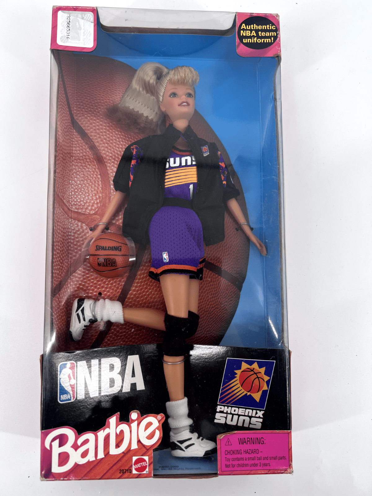eindpunt Merchandising Leeg de prullenbak NBA Phoenix Suns Barbie Doll 1998 Mattel #20710 - Walmart.com