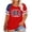 AU21_Red, variant on IYYVV Plus Size Flag Shirt for Women 4th of July Tshirts USA 1776 Patriotic Tops Anniversary Short Sleeve Tee Wine XXL