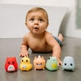 Hopscotch Lane 5 Count Pack Light up Animal Bath Toys, Ages 6+ Months