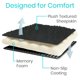 thumbnail image 5 of Par de fundas para reposabrazos Vive para sillas de ruedas, espuma viscoelástica, piel de oveja, 5 of 9