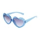 thumbnail image 5 of Gafas de sol en forma de corazón para niños, accesorio de vestir, gafas de corazón flexibles y portátiles a la moda para fiestas en la piscina, playa, Azul, 5 of 10
