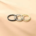 thumbnail image 2 of 2mm 4mm 6mm Tungsten Wedding Bands Ring for Women Men Rose Gold/Silver/Gold/Black Polished Slim Engagement Promise Rings Comfort Fit Size 4-13, 2 of 4