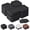 Black 4 Pack-Two Layers 3 Inch, variant on Furniture Risers White 4 Pack One Layers 1.5 Inch Elevation Blocks for Couches Desks Chairs