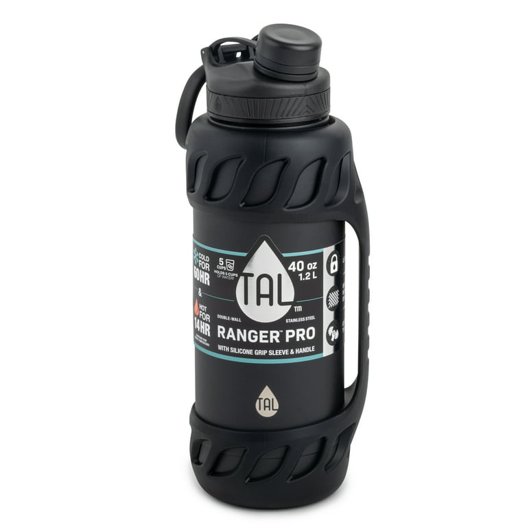 TAL Stainless Steel Ranger Water Bottle 40 fl oz, Confetti - Walmart.com   Insulated stainless steel water bottle, Stainless steel water bottle, Bottle