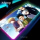thumbnail image 1 of Alfombrilla de ratón de Anime Hunter x Hunter RGB 80x30 para juegos, alfombrilla de ratón de 2mm de gran tamaño para teclado de ordenador portátil, alfombrilla de mesa con luz LED para juegos LIUWENJING unisex, 1 of 2