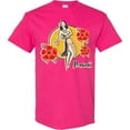 thumbnail image 3 of Inktastic Retro Hula Girl T-Shirt, 3 of 5