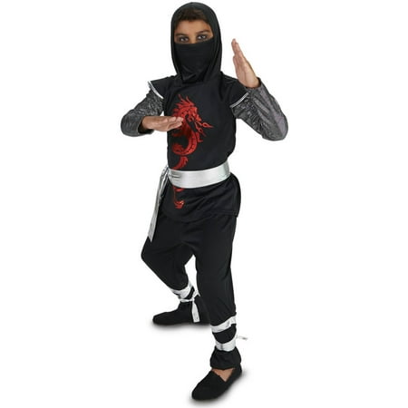 Dark Dragon Ninja Child Halloween Costume