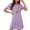 Purple, variant on VgaVtl Short Sleeve Sleepshirt for Women Green Night Shirts for Women Sleepwear Casual Heart Print Valentines Day Nightgowns