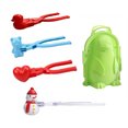 thumbnail image 2 of Naittoop Christmas Gift for Kids, Snow Maker Clip Maker Shape Snow Sand Template Tool Winter Snow Toy Kit, 2 of 7