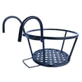 thumbnail image 5 of Set of 2 Planter with Stand Pot Rack Pots for Indoor Plants Shelf Black, 5 of 8