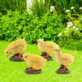 thumbnail image 1 of Estatua de jardín de simulación, escultura de polluelo, de animales preciosos, artesanía, resina artística para jardín de hadas, jardín de paisa 4x Baoblaze estatua de pollito, 1 of 7