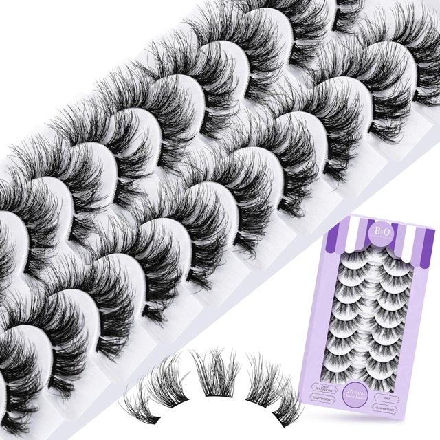 Extensiones de pestañas de colores para bricolaje, 280 grupos de pestañas, 40D-0,07D-15 mm, B&Q LASH, 7 mezclas de colores, volumen, grupos de pestañas, pestañas individuales tenues, bricolaje en casa