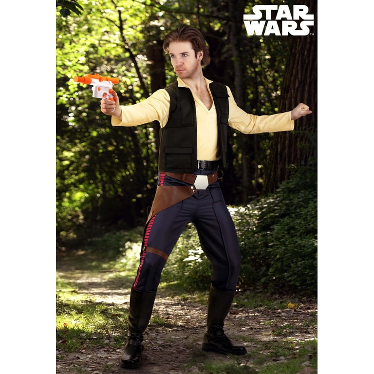 Men's Deluxe Star Wars Han Solo Costume - Walmart.com