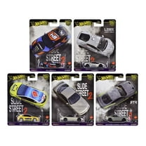 "Slide Street 2" 5 piece Set "Car Culture" 2024 Series H Diecast Model Cars by Hot Wheels