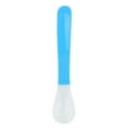 thumbnail image 1 of Mango de silicona para bebé, cuchara para agua, arroz, cena, vajilla para niños, cucharilla, cubiertos (azul), 1 of 5