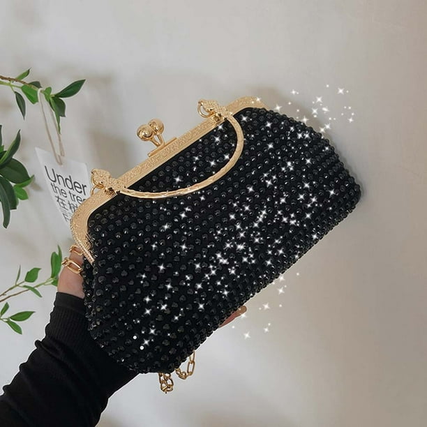 Bolsa Elegantes carteras de mano con diamantes de imitacion para mujer de mano para boda fiesta novia Sywqhk Para Estrenar Bodega Aurrera en linea