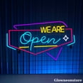 thumbnail image 2 of Glowneon We Are Open Neon Sign, We Are Open Led Sign, Welcome OPEN Coffee Shop Restaurant Party, 2 of 4