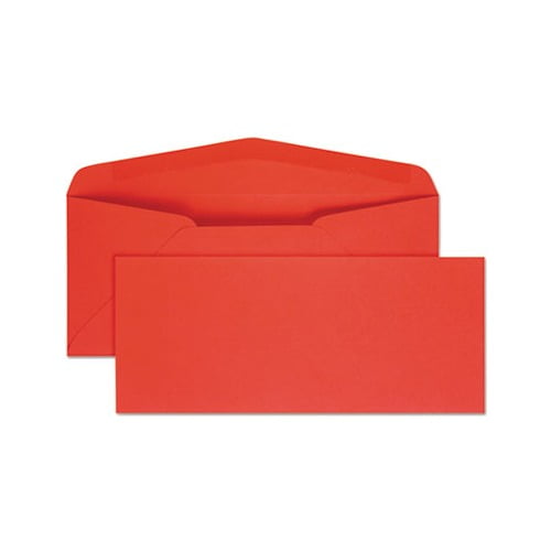 Quality Park, QUA11134, No. 10 Red Business Envelopes, 25 / Pack, Red