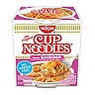 Maruchan Ramen Instant Shrimp Soup 6 Noodles Cups & 6 Nissin cup Shrimp Noodles Flavor  Variety, 12 Count, 2 Flavors by LRB