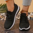 thumbnail image 2 of Rokment Running Shoes for Women Comfortable Mesh Cross-Training Workout Fitness Walking Nursing Trainers Sneakers with Arch Support Black Size 6.5, 2 of 6