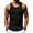 Black0407P&03, variant on Fabrcox Men Tank Tops Quick Dry Crew Neck Men's Sleeveless Shirts Big and Tall Fitted Ribbed Hiking Workout Men's Muscle Shirts Gray S