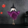 thumbnail image 5 of Halloween Hanging Ghost Decorations Outdoor,Pumpkin Witch Halloween Tree Ornaments,Cute Flying Ghost Straw Windsock Pendant Home Indoor Decor Yard Patio Lawn Garden Outside Party Supplies, 5 of 7