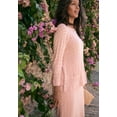 thumbnail image 3 of Roaman's Women's Plus Size Soft Pointelle Sweater, 3 of 3