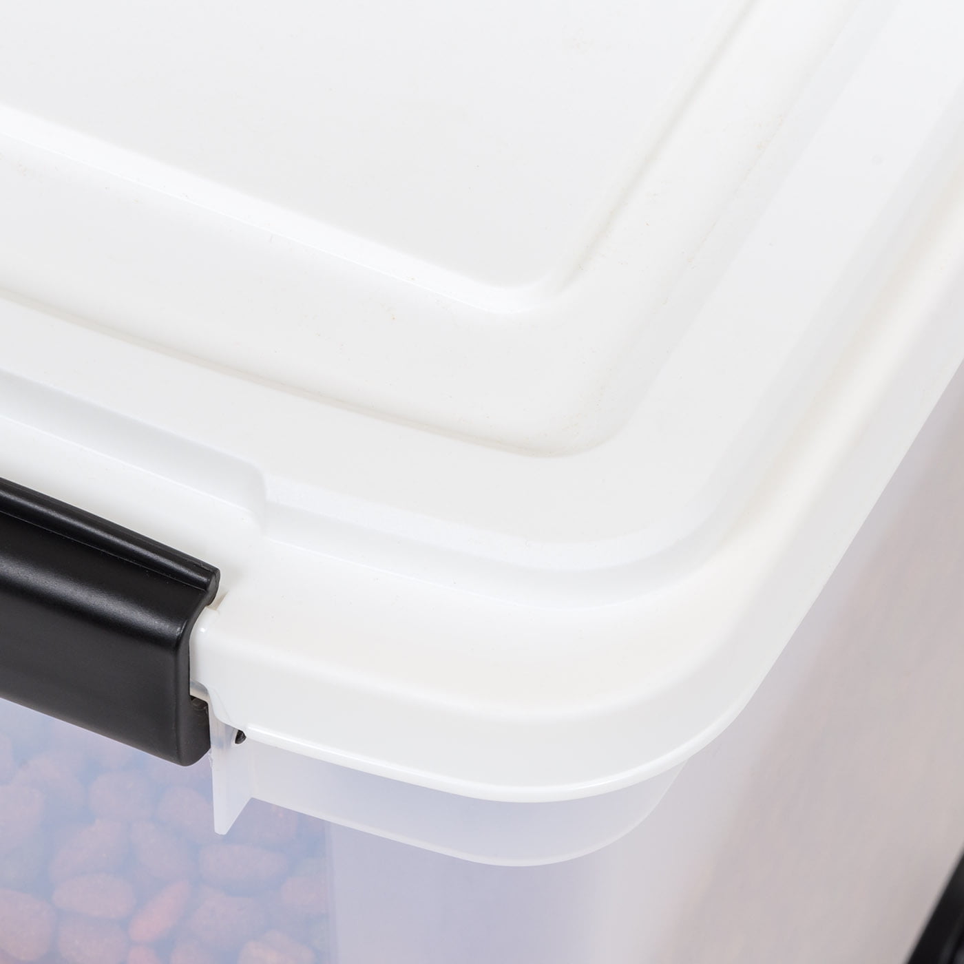IRIS 22Lbs. Airtight Pet Food Container | Dog & Cat Food Storage Bin with Scoop