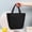 Black, variant on HandyHome Thermal Lunch Bag for Women/Men, Oxford Cloth Lunch Tote with Pocket Zipper & Handle, Tear-Resistant Leakproof Bento Bag, Picnic Cooler Snack Container for Travel Outdoor Work Shool -Pink