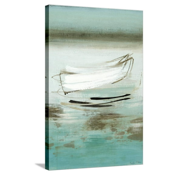 Art.com Canoe Stretched Canvas Print Wall Art by Heather Mcalpine, 24" x 36"