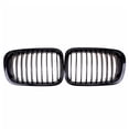 thumbnail image 1 of Parrillas Delanteras De Coche, Parrilla De Riñón Negra Brillante Para Bmw 3-Series E46 Sedan 1998-2001 1 Par Vogacara VI007110-00, 1 of 7