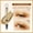 Golden-Beige, variant on Eyeshadow Stick, Double Ended Eyeshadow Pen, Long Lasting High Pigment Eye Makeup with Built In Sponge Brush, Creamy Smooth Blendable Texture for Easy Application