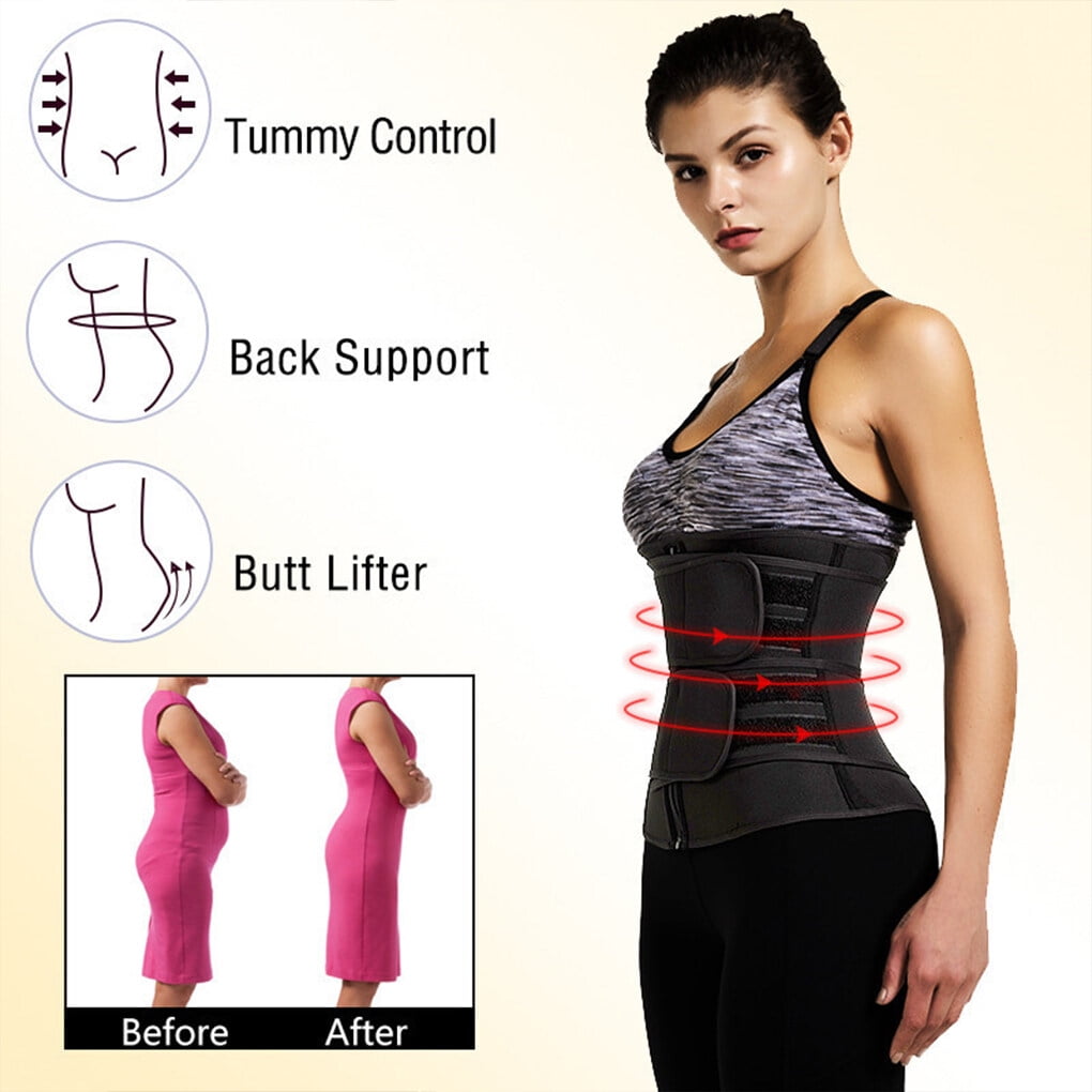 Waist Trainer Workout Corset Body Trimmer Neoprene Adjustable Fine