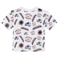 thumbnail image 3 of Toddler Outerstuff White Colorado Avalanche Run Down All-Over-Print T-Shirt, 3 of 3