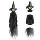 thumbnail image 3 of Bruja Gritadora Con LED Halloween Control Voz para Jardín 1 Ud., 3 of 6