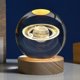thumbnail image 3 of Fiudx Bola de Cristal Planetaria Brillante, Diseño de Galaxia de Astronauta, Luz Nocturna Rgb Cálida, Lámpara de Noche con Alimentación Usb, Elegante Decoración para El Hogar, Idea de Regalo Única, T, 3 of 4
