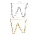 thumbnail image 1 of 2 Piezas De Moda De Tie Tack Chains Clip Enlace Hombres Niños Joyer, Tono De Plata Y Tono De Oro Yuyangstore Cadena de corbata para hombres, 1 of 8