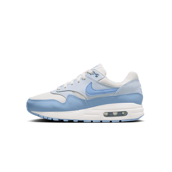 NIKE GRADE SCHOOL Air Max 1 GS "Sail Blue Tint Psychic Blue" DZ3307 116 from Stadium Goods