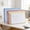 Multicolor Size D G4, variant on Clear Plastic Folders, Staron Thickened Snap-Button A4 Document Pouches, 10-Piece Set for Office Supplies Exam Papers ID Card Holders Secure Storage
