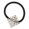 thumbnail image 4 of Accesorios de Banda para el cabello Yuyangstore soporte de cristal cuadrado elástico dorado, 4 of 8