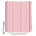 thumbnail image 2 of Blush Pink Pure, Bathroom Curtain 72 Inch Shower Curtain with Hooks, Romantic Contemporary Minimalist Solid Waterproof Polyester Bath Curtain Washable Bathtub Curtain 72''x 72'', 2 of 6