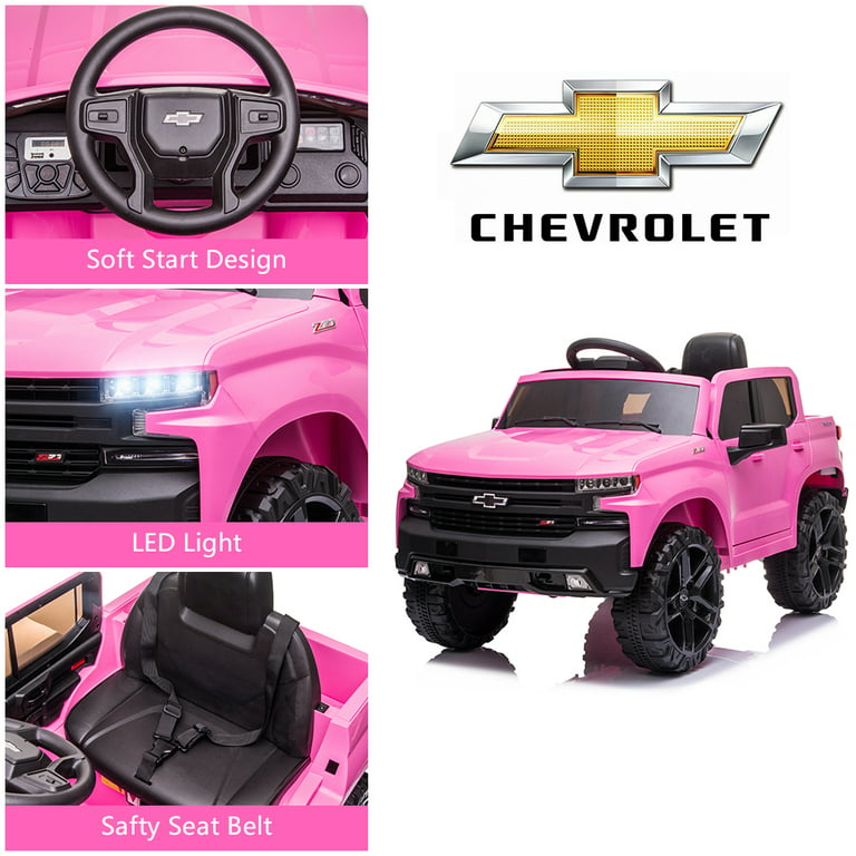 pink chevy trucks