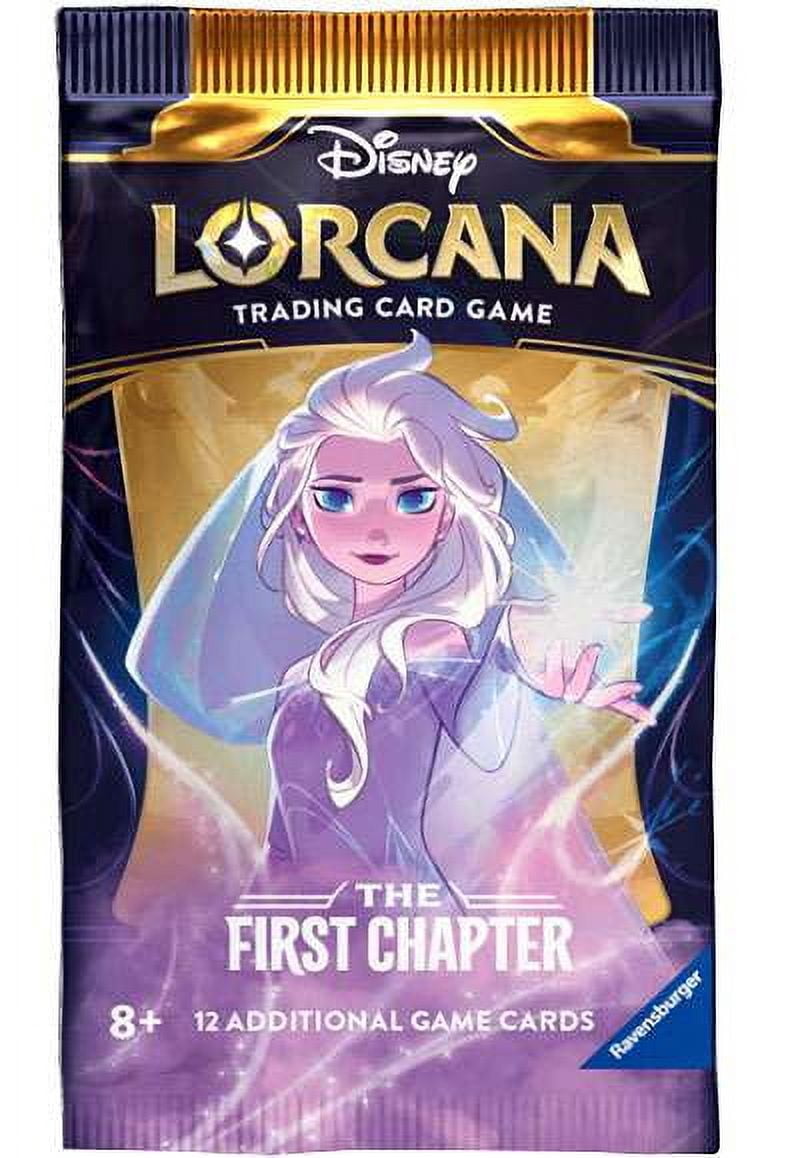 Lorcana Disney Trading Card Game - First Chapter Booster Pack - 12 Cards  For Kids - Walmart.com