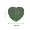 thumbnail image 2 of 1PC Wedding Car Floral Mud Car Head Flower Decoration Plate DIY Flowers Arranging Mud Creative DIY Flower Mud with Suction Cup for Wedding Party Use (Green Large Size Random Style), 2 of 9